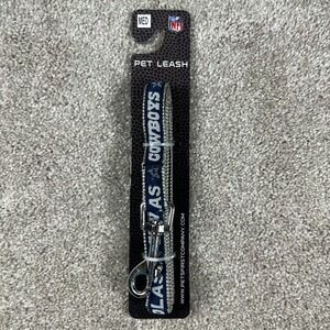 NFL Dallas Cowboys Pet Leash Medium 5/8" x‎ 4' Dog Walking Lead